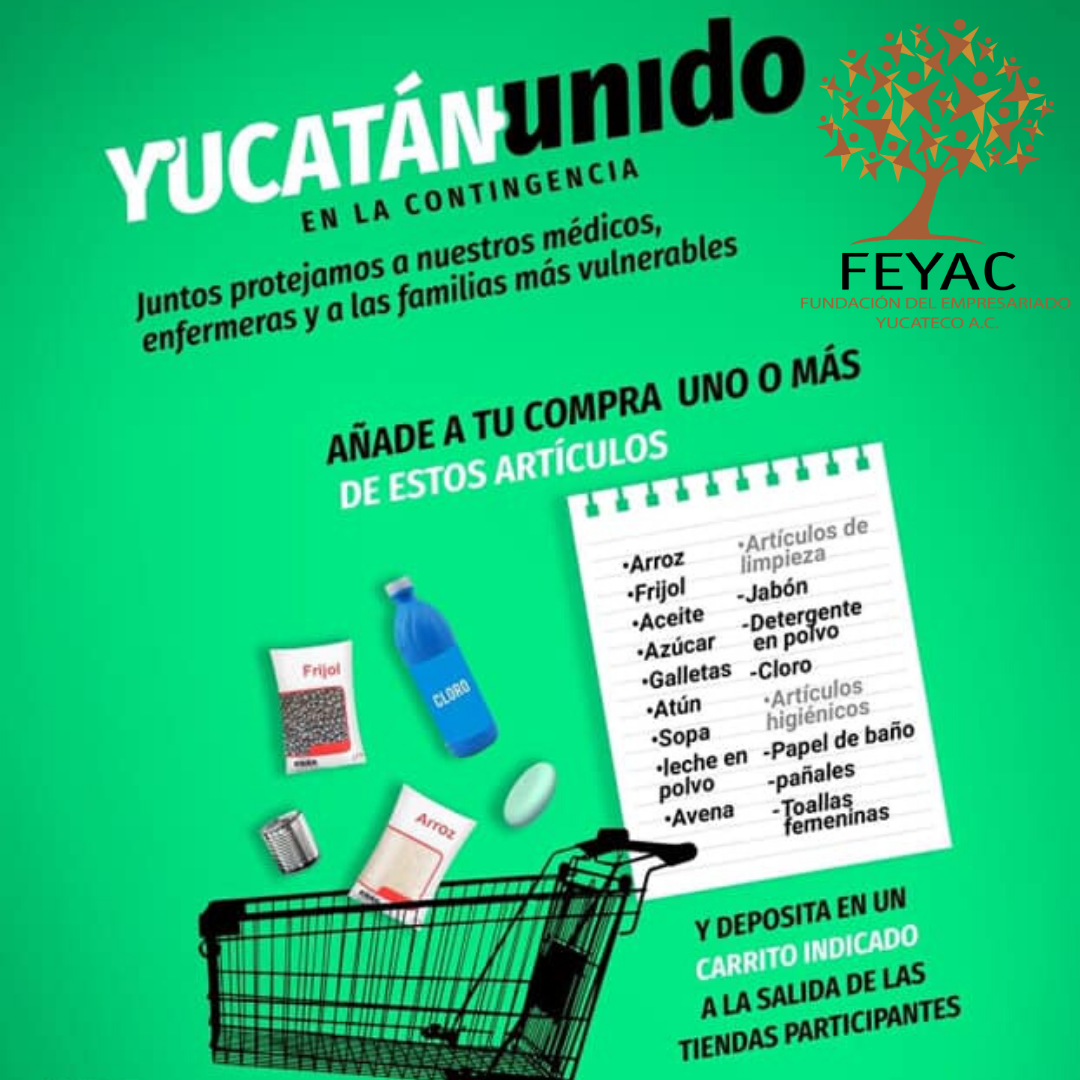 Yucatán Unido en la contingencia